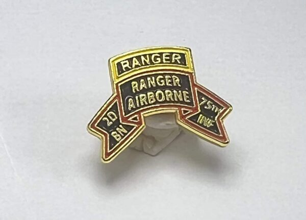 2/75th Ranger BN "Old Scroll" Pin 3/4"