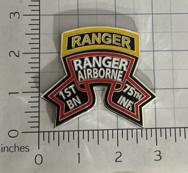 1/75th Ranger BN "Old Scroll" Car Badge - Image 3