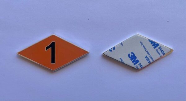 Orange Ranger BN Diamond Car Badge - Image 9