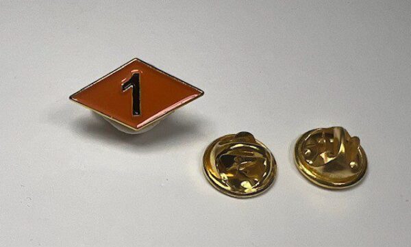 Orange Ranger BN Diamond Pin 3/4" - Image 5