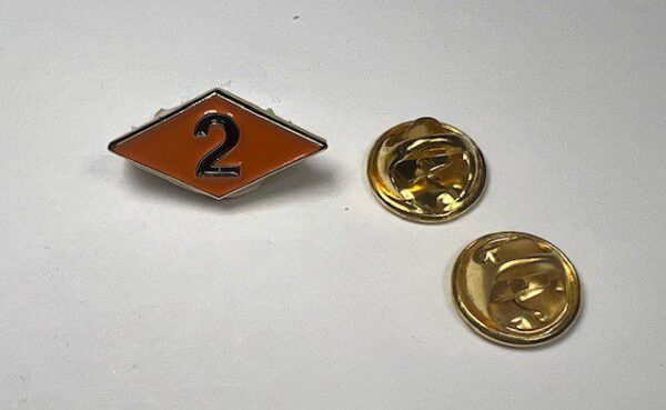 Orange Ranger BN Diamond Pin 3/4" - Image 4