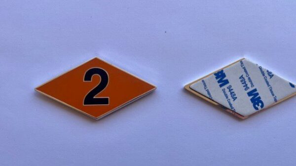 Orange Ranger BN Diamond Car Badge - Image 6