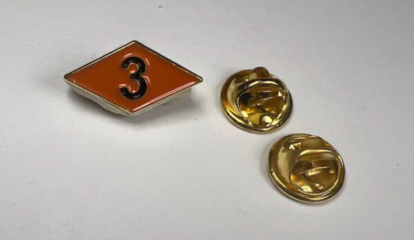 Orange Ranger BN Diamond Pin 3/4" - Image 2
