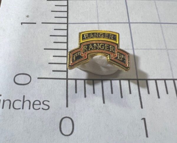 Modern Ranger BN Scroll Pins 3/4" 1st, 2nd, 3rd BN with Ranger Tab - Image 3