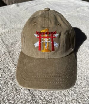 1st SFG (A) First in Asia Tori Gate Low Pro Baseball Softstyle Cap- Khaki