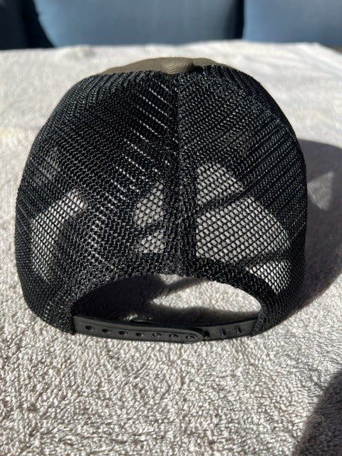 10th SFG (A) SF Crest with "10" Trucker Hat - Military Green and Black Mesh - Image 4
