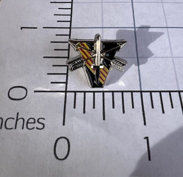5th SFG(A) "LEGION" Pin with VN Stripes - Image 2