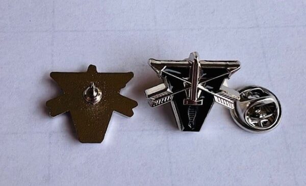 5th SFG(A) "LEGION" Pin without VN Stripes all black