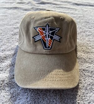 5th SFG "Legion" Logo Low Pro Baseball Softstyle Khaki Hat