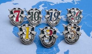 SF Crest Pin with Group Number