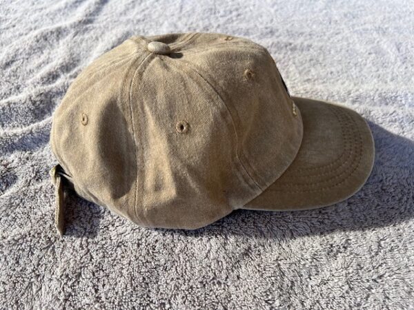 SWC Crest Low Pro Baseball Softstyle Khaki Hat - Image 3