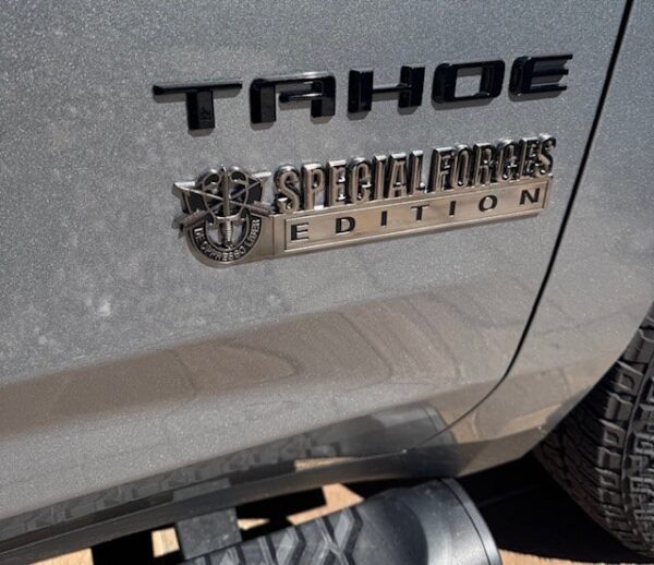 "Special Forces" Edition Car Badge 10"