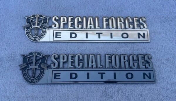 "Special Forces" Edition Car Badge 10" - Image 9