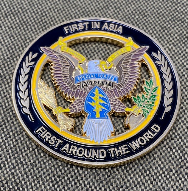 The making of a challenge coin