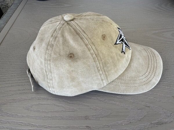 5th SFG "Legion Black" Logo Low Pro Baseball Softstyle Khaki Hat - Image 2