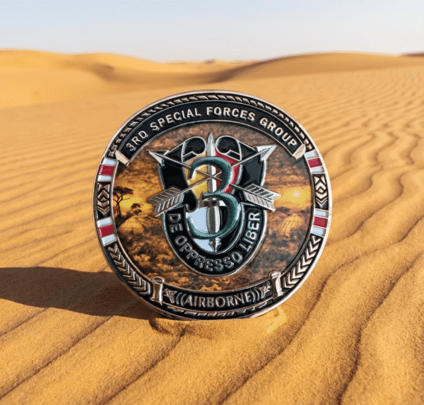3rd Special Forces Group Special Edition Challenge Coin - Image 2