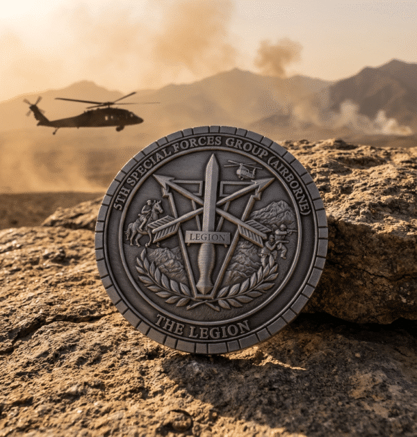 5th Special Forces Group Special Edition Challenge Coin - Image 7