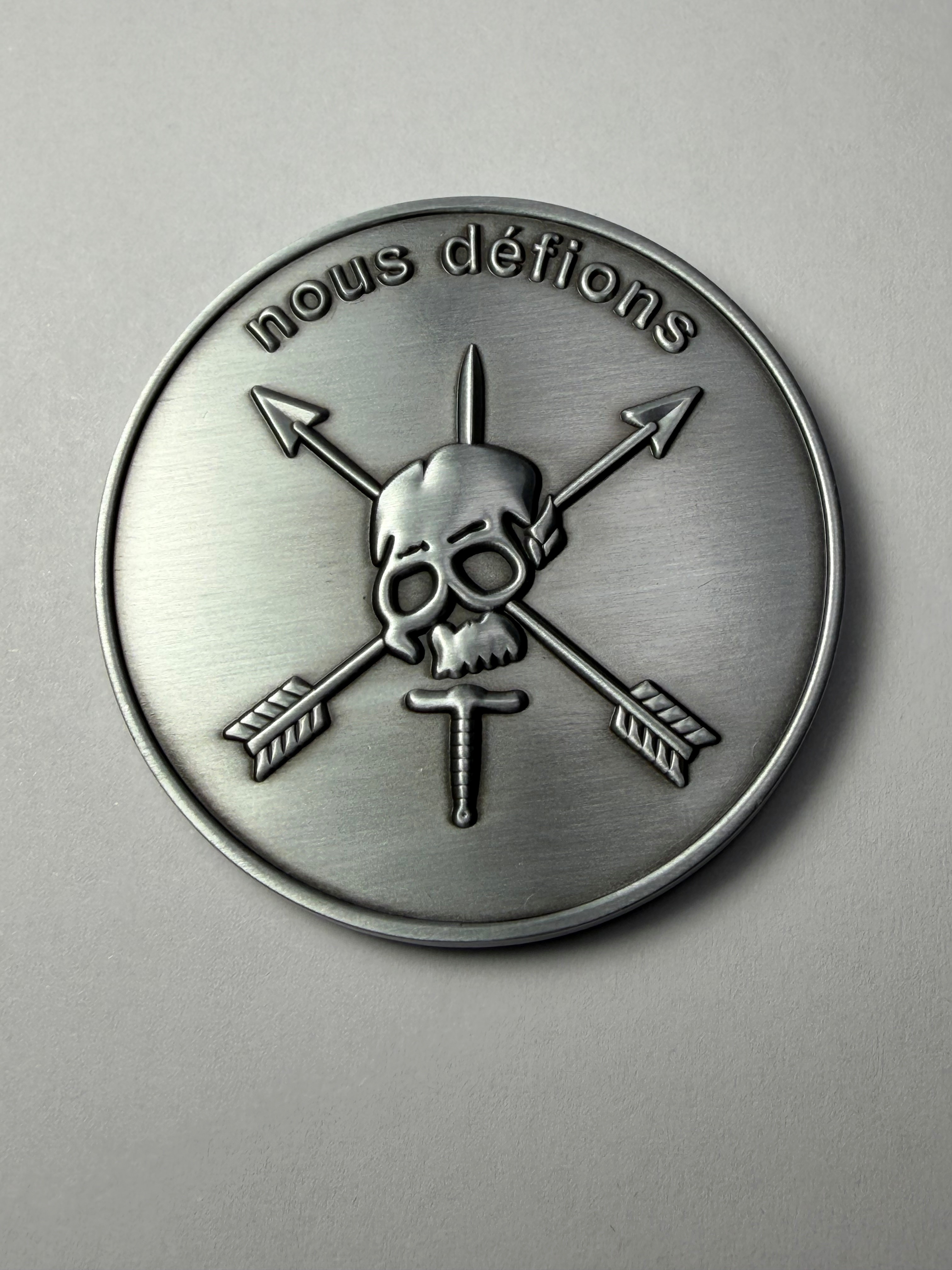 Custom challenge coin